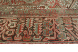 Fine VTG Mahbooba Rust/Brown Rug, 9'5" x 12'4"