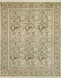 Wali Dax Ivory/Green Rug, 9'1" x 11'11"