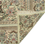 Wali Dax Ivory/Green Rug, 9'1" x 11'11"