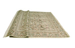 Wali Dax Ivory/Green Rug, 9'1" x 11'11"