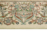 Wali Dax Ivory/Green Rug, 9'1" x 11'11"