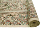 Wali Dax Ivory/Green Rug, 9'1" x 11'11"