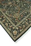 Wali Cingeswi Black/Green Rug, 8'0" x 10'2"