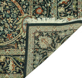 Wali Cingeswi Black/Green Rug, 8'0" x 10'2"