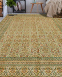 Wali Deena Lt. Brown/Gold Rug, 9'0" x 12'1"