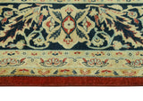 Versailles Doina Burgundy/Black Rug, 8'1" x 9'5"