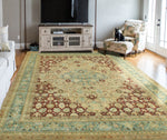 Versailles Cebrail Lt. Brown/Lt. Blue Rug, 8'0" x 9'10"