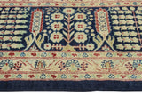 Wali Cromwell Navy /Beige Rug, 7'10" x 10'0"