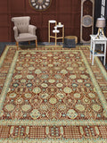 Versailles Dwain Burgundy/Gold Rug, 8'0" x 9'8"