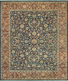 Versailles Chance Navy/Burgundy Rug, 8'1" x 9'9"