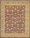 Wali Crandell Eggplant/Gold Rug, 7'11" x 10'1"