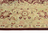 Wali Crandell Eggplant/Gold Rug, 7'11" x 10'1"