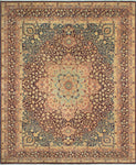 Wali Corisand Eggplant/Rose Rug, 7'11" x 9'4"