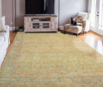 Wali Cornell Gold/Grey Rug, 7'11" x 10'4"