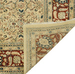 Versailles Clarance Beige/Burgundy Rug, 7'11" x 10'4"