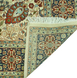 Wali Cindy Ivory/Navy Rug, 8'0" x 10'0"