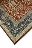 Wali Diana Burgundy/Navy Rug, 8'10" x 11'9"