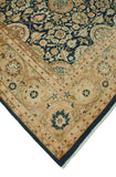 Wali Dayana Navy/Lt. Brown Rug, 8'10" x 12'0"