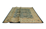 Wali Dayana Navy/Lt. Brown Rug, 8'10" x 12'0"