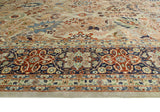 Wali Talitha Beige/Navy Rug, 9'1" x 11'9"