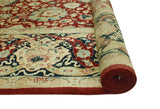 Versailles Chileska Burgundy/Navy Rug, 9'1" x 12'2"