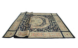 Wali Demet Navy/Beige Rug, 9'0" x 12'3"