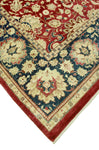 Wali Dannell Red/Navy Rug, 8'10" x 11'8"