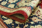 Wali Dannell Red/Navy Rug, 8'10" x 11'8"