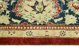 Wali Dannell Red/Navy Rug, 8'10" x 11'8"