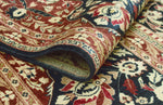 Wali Dannie Navy/Brown Rug, 9'0" x 11'6"