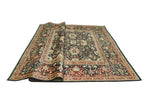 Wali Dannie Navy/Brown Rug, 9'0" x 11'6"