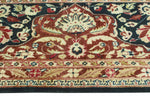 Wali Dannie Navy/Brown Rug, 9'0" x 11'6"