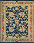 Versailles Duncan Navy/Rust Rug, 8'10" x 11'9"