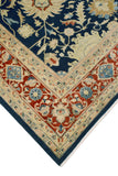 Versailles Duncan Navy/Rust Rug, 8'10" x 11'9"