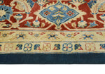 Versailles Duncan Navy/Rust Rug, 8'10" x 11'9"