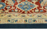 Versailles Duncan Navy/Rust Rug, 8'10" x 11'9"