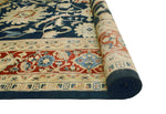 Versailles Duncan Navy/Rust Rug, 8'10" x 11'9"