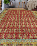 Wali Doyle Red/Gold Rug, 10'5" x 14'0"