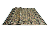 Wali Doreen Black/Gold Rug, 10'5" x 13'2"