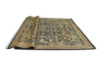 Wali Edilma Black/Beige Rug, 9'0" x 12'5"