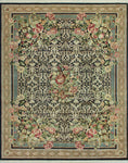 Wali Darya Black/Brown Rug, 9'1" x 11'9"