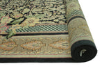 Wali Darya Black/Brown Rug, 9'1" x 11'9"