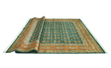 Wali Darleena Green/Orange Rug, 9'0" x 12'2"