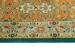 Wali Darleena Green/Orange Rug, 9'0" x 12'2"