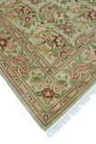 Wali Dallin Lt. Green/Gold Rug, 7'11" x 10'4"