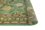 Wali Akhdan Lt. Green/Beige Runner, 3'0" x 4'11"