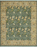 Wali Clayburn Green/Grey Rug, 7'11" x 10'2"