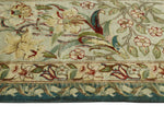 Wali Clayburn Green/Grey Rug, 7'11" x 10'2"