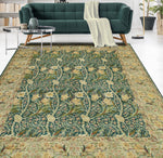 Wali Clayburn Green/Grey Rug, 7'11" x 10'2"