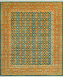 Wali Conny Green/Orange Rug, 8'0" x 10'2"